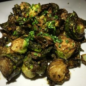 Gluten-free brussels sprouts from The Misfit Restaurant + Bar